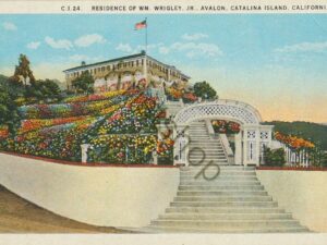 Catalina Island, California - Residence of WM Wrigley JR  [KRST007-3090