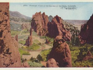 Colorado - Birdseye View of the Garden of Gods  [KRST007-3145