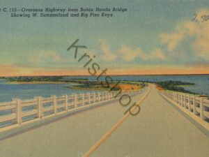 Highway from Bahia Honda Bridge [KRST007-3158