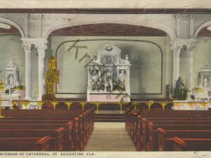 St Augustine, Fla - Interior of Cathedral [KRST007-3186