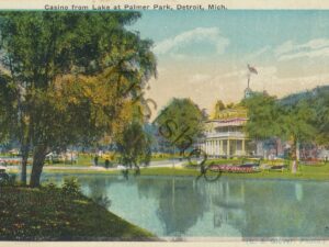 Detroit, Mich - Casino from Lake at Palmer Park [KRST007-3197