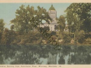 Winnipeg - Legistative Building from Assiniboine [KRST007-3266