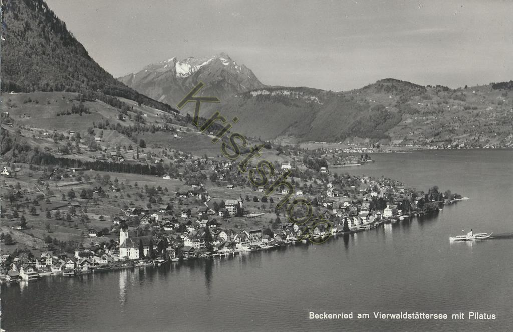 KRST007-3422_0.jpg Beckenried am Vierwaldstättersee mit Pilatus [KRST007-3422
