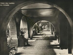 Murten - Unter den Lauben Morat les Arcades [KRST007-3475