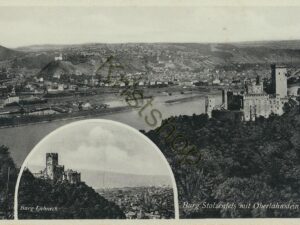 Burg Stolzenfels mit Oberlahnstein [KRST007-3625