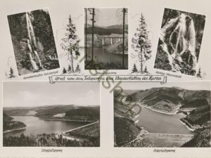 Talsperre und wasserfällen des Harzes [KRST007-3629