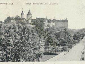 Altenburg SA - Herzogl Schloß mit Siegesdenkmal [KRST007-3645
