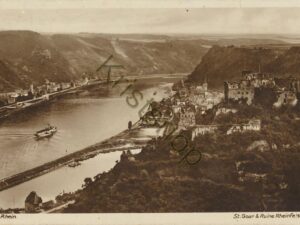 Am Rhein - St Goar & Ruine Rheinfels  [KRST007-3656