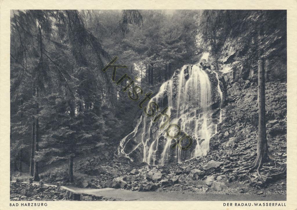 KRST007-3708_0.jpg Bad Harzburg - Der Radau-Wasserfall [KRST007-3708