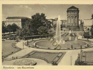 Mannheim am Wasserturm [KRST007-3712