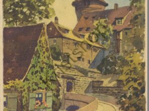 Nürnberg - Aufgang zur Burg  [KRST007-3771