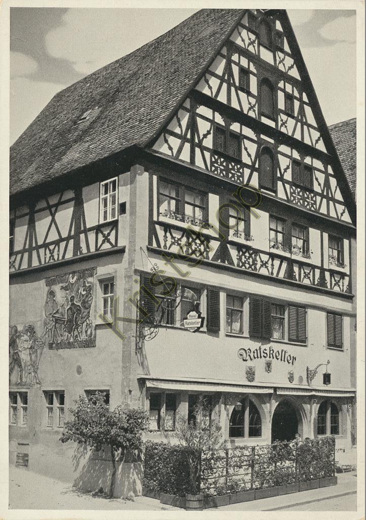 KRST007-3776_0.jpg Rothenburg ob der Tauber - Hotel Restaurant RATSKELLER [KRST007-3776