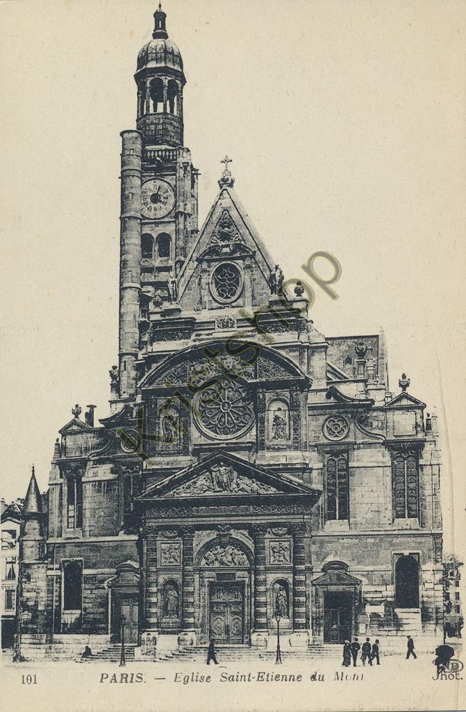 KRST007-3837_0.jpg Paris - L'Eglise Saint-Etienne du Mont [KRST007-3837