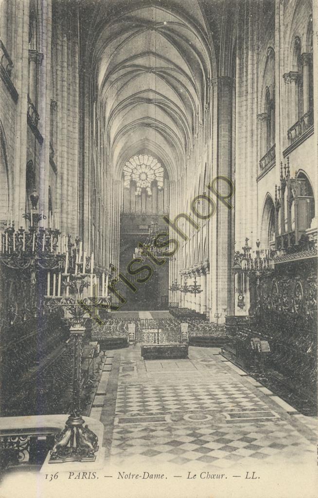 KRST007-3883_0.jpg Paris - Notre-Dame - Le Chœur [KRST007-3883