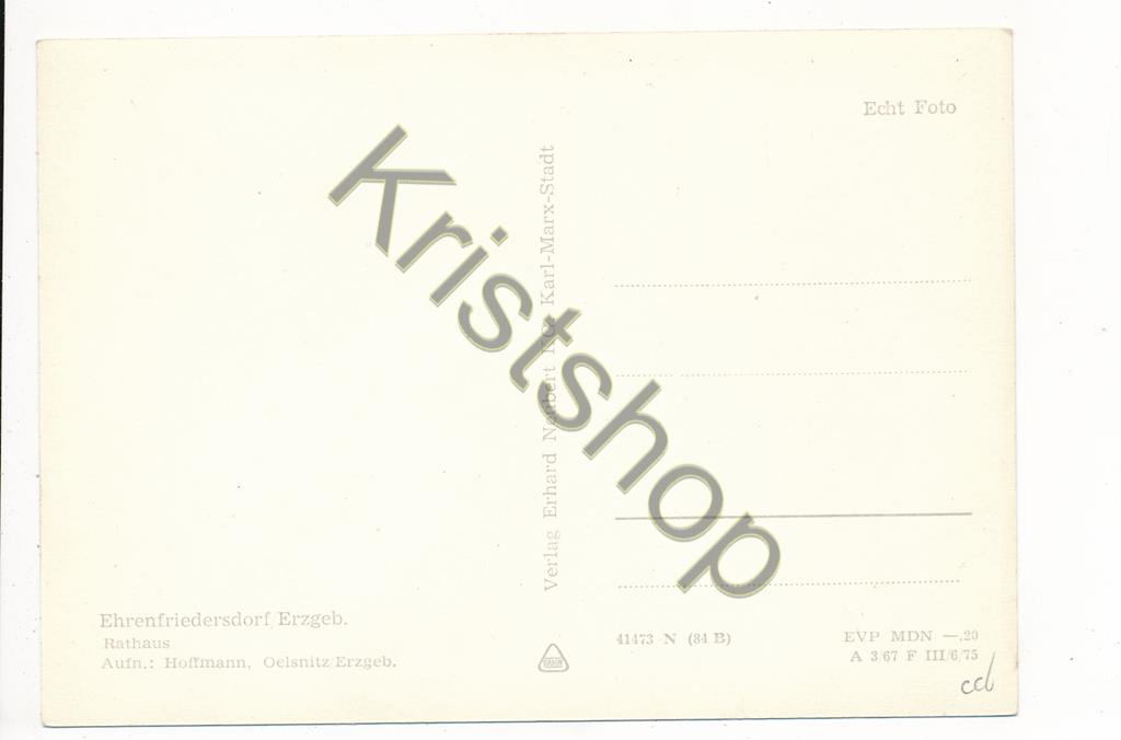 KRST007-4306_1.jpg Ehrenfriedersdorf - Rathaus [KRST007-4306 - Afbeelding 2