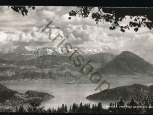 Ausblick vom Rigi gegen die Alpen  [KRST007-4686