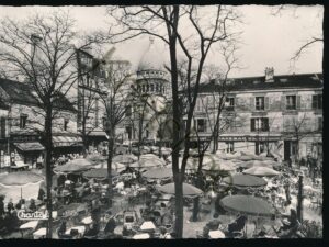 Paris - Le Sacre-Cœur et la Place du Tetre [KRST007-4894