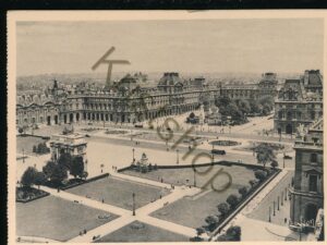 Paris - Perspective sur la Place du Carrousel [KRST007-4897