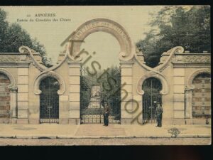 Asnières - Entrèe du Cimetière des Chiens  [KRST007-4929
