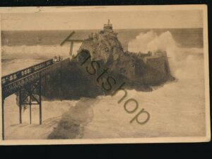 Biarritz - Le rocher de la Vierge [KRST007-5071