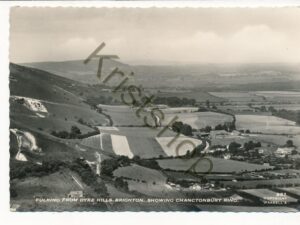 Fulking from Dyke Hills - Brighton - Showing Chanctonbury  [KRST007-5251