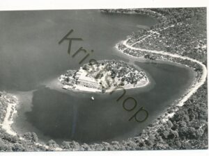 Mljet - Zracni snimak otocica u [KRST007-5274