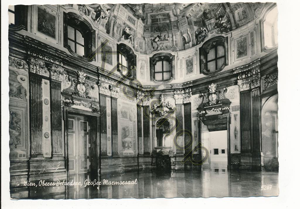 KRST007-5294_0.jpg Wien - Oberes Belvedere Großer Marmorsaal [KRST007-5294