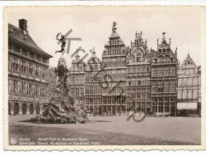 Anvers - Grand'Place et Monument Brabo [KRST007-5349