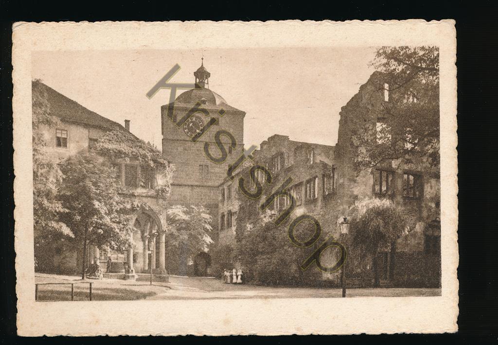 KRST007-5514_0.jpg Heidelberg - Der Schlosshof [KRST007-5514