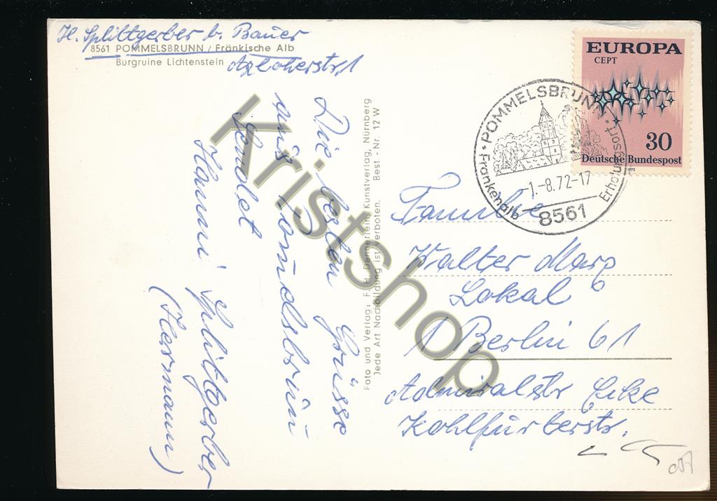 KRST007-5537_1.jpg Pommelsbrunn - Burgruine Lichtenstein [KRST007-5537 - Afbeelding 2