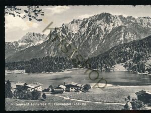 Mittenwald - Lautersee mit Karwendel [KRST007-5541