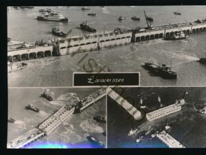 Lauwerszee - Plaatsing van laatste caisson [KRST007-5819