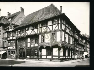 Göttingen - Papendiek - Alte Fachwerkhäuser [KRST007-6103