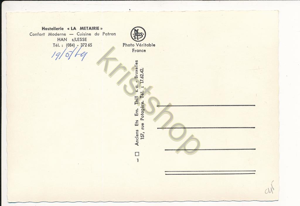 KRST007-6145_1.jpg Han s/Lesse - Hostellerie La Metaire [KRST007-6145 - Afbeelding 2