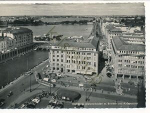 Hamburg - Alsterarkaden m Binnen- und Außenalster [KRST007-6233