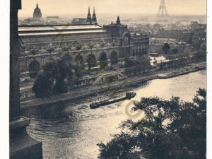 Paris - Crépuscule sur la seine [KRST007-6356