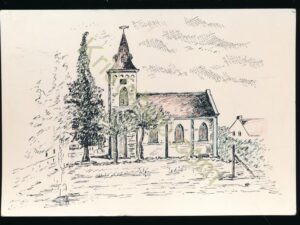 Eijsden - Ned. Herv. Kerk - pentekening [KRST007-6611