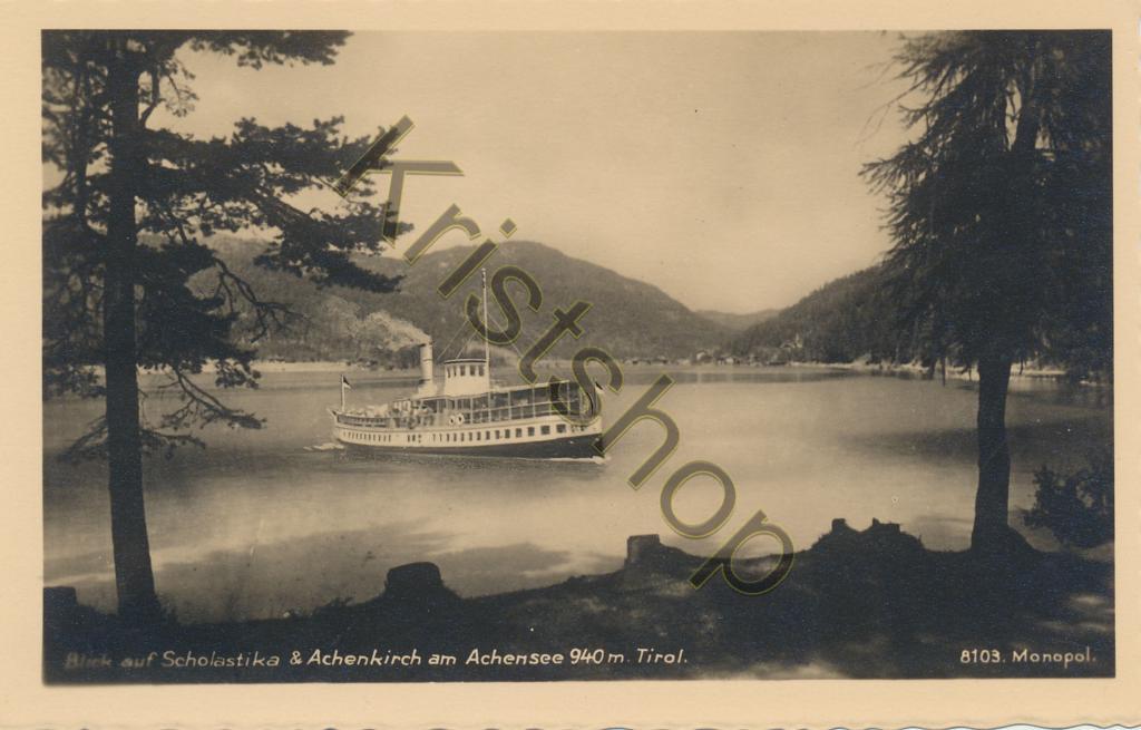 KRST007-7003_0.jpg Blick auf Scholastika & Achenkirch am Achensee (Tirol) [KRST007-7003