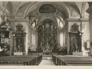 Gersau - Inneres der Kirche [KRST007-7081