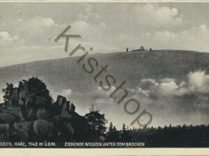 Brocken - Harz - Ziehende Wolken unter dem Brocken [KRST007-7086