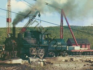 Train - Bangor & A Roostook Railroad's - Number 207   [KRST007-7519