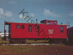 Train - F.E.C. Caboose Number 715   [KRST007-7535