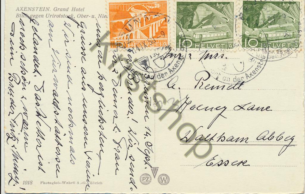 KRST007-7606_1.jpg Axenstein - Grand Hotel (mit Mangel) [KRST007-7606 - Afbeelding 2