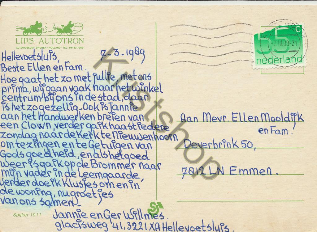 KRST007-7846_1.jpg Auto - Car - automobile - Spijker 1911 [KRST007-7846 - Afbeelding 2