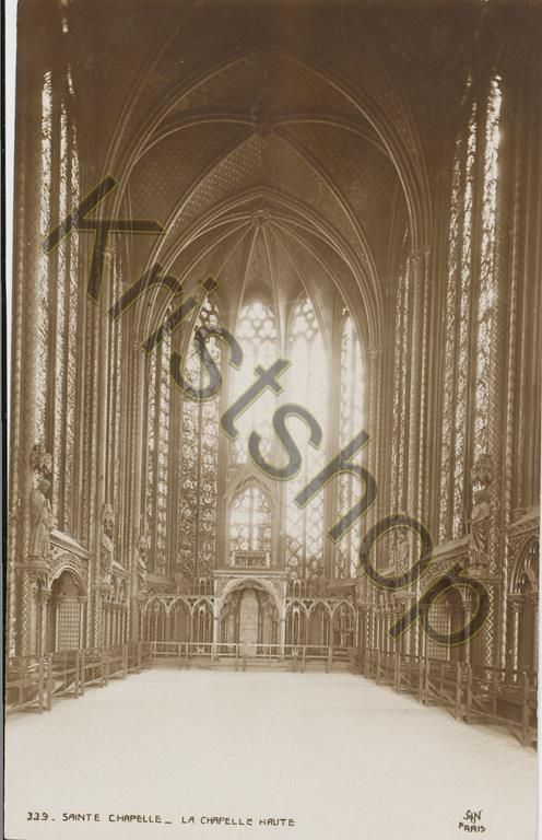 KRST007-7903_0.jpg Paris - Sainte Chapelle - La Chapelle Haute [KRST007-7903