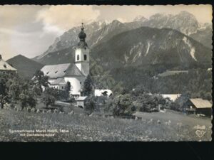 Markt HAUS mit dachsteingruppe [007-8335
