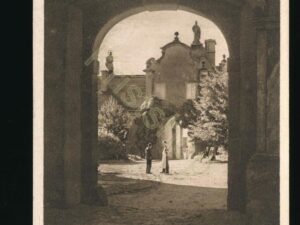 Pöllau - Motiv im Schlosshof [007-8552