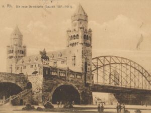 Köln a Rh - Die neue Dombrücke [KRST008-0051