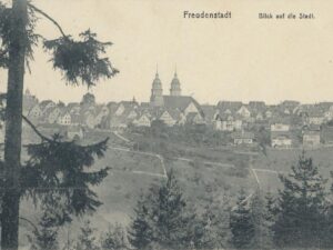 Freudenstadt - Blick auf die stadt [KRST008-0052