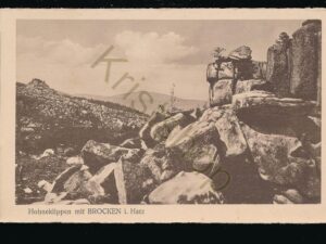 Hohneklippen mit Brocken i Harz [KRST008-0175